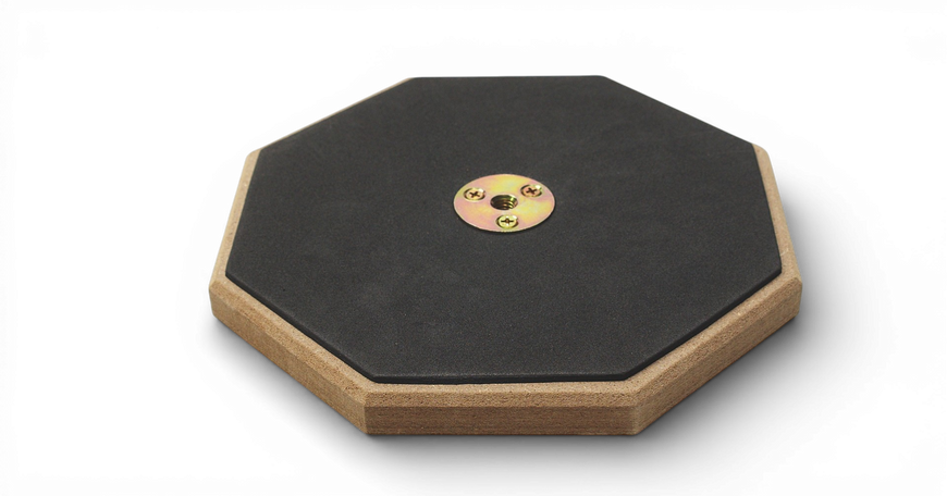 Тренувальний пед Drum Club 8&Prime; &ndash; practice pad, жовтий, тихий 0101 фото