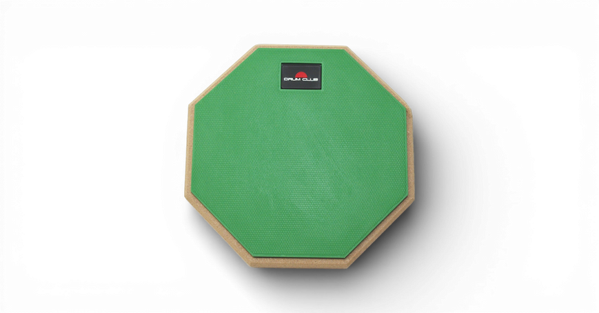 Тренувальний пед Drum Club 8&Prime; зі стійкою &ndash; зелений, practice pad 0105 фото