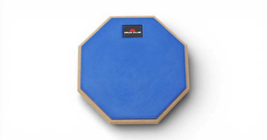 Тренувальний пед Drum Club 8&Prime; зі стійкою &ndash; синій, комплект Pad 8 stand 0105 фото